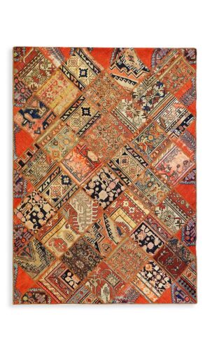 Antique Patchwork Persian Rug