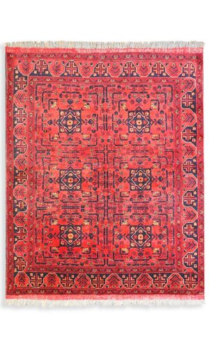 Hand Knotted Afghan Khalmohammadi