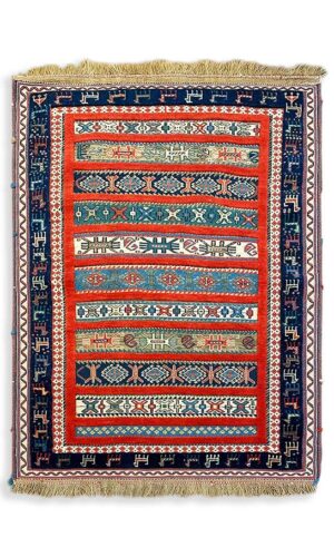 Hand Knotted 3 Weave Fine Persian Kelim Rug