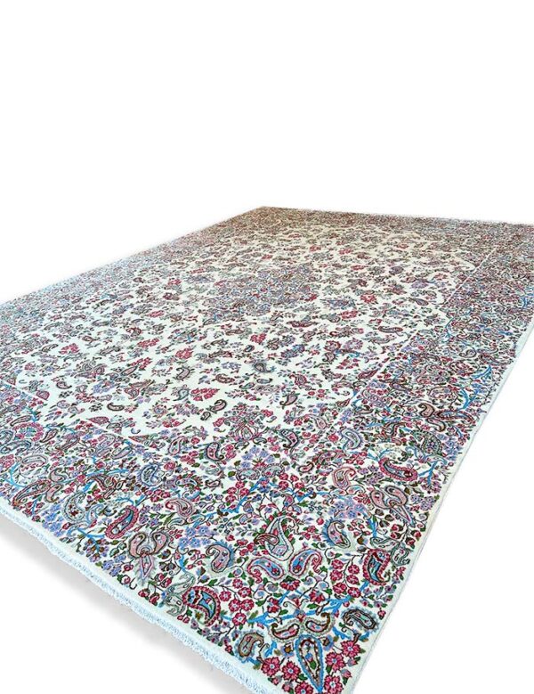 Hand Knotted Persian Kerman Rug