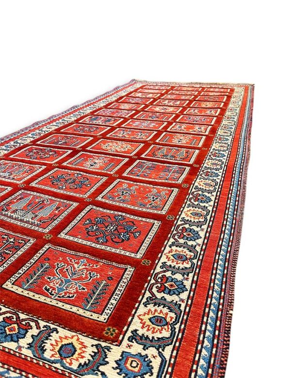 Rarely Sized Hand Knotted 3 Weave Persian Rug