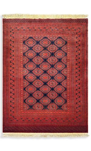 Hand Knotted Afghan Dooltabad Rug