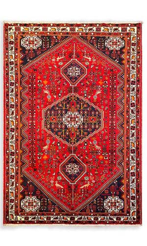 Hand Knotted Persian Shriaz Rug