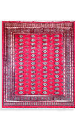 Hand Knotted 3ply NZ Wool Bokhara Rug