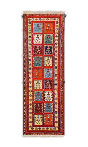Hand Knotted Persian 3 Weave Hall Runner Rug