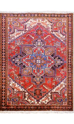 Hand Knotted Persian Hariz Rug
