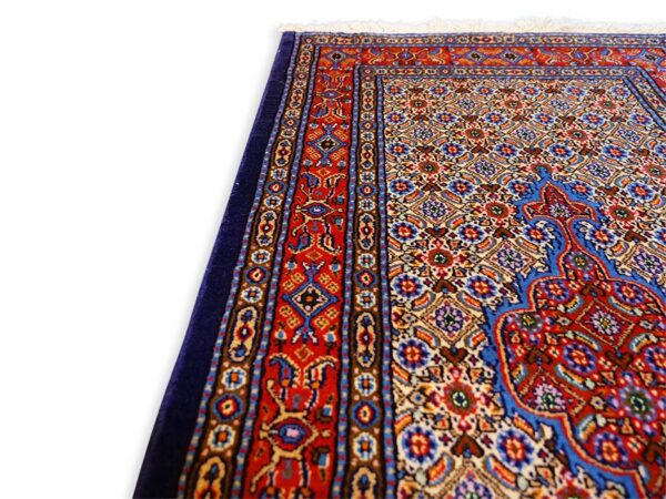 Hand Knotted Persian Moud Hall Runner Rug
