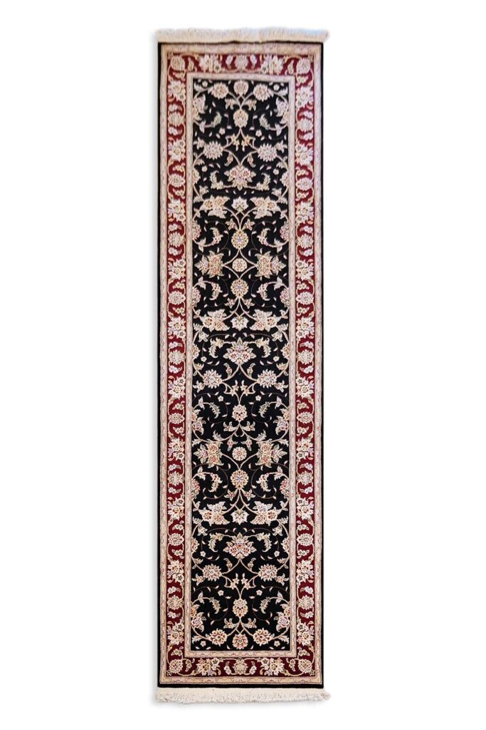 Hand Knotted Persian Tabriz Design Hall Runner Rug Bijan Rugs