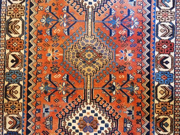 Hand Knotted Persian Yalameh Hall Runner Rug