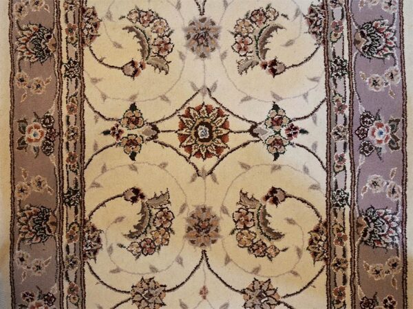 Hand Made Overall Floral Design Hall Runner Rug