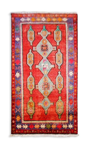 Hand Knotted Antique Persian Baluchi Rug