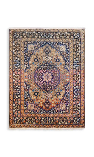 Hand Knotted Antique Persian Tabriz Rug