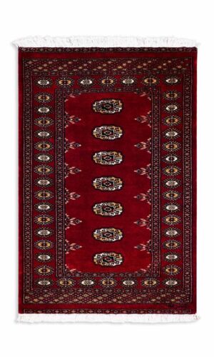 Hand Knotted NZ Wool Bokhara Rug