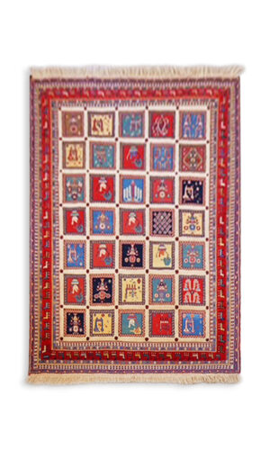 Hand Knotted Persian 3 Weave Kelim Rug