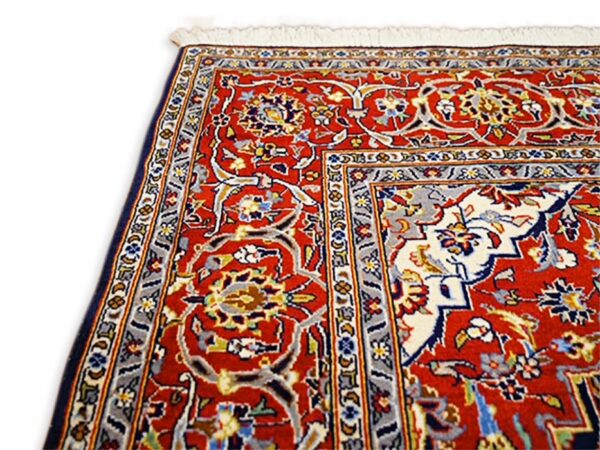 Hand Knotted Persian Kashan Rug