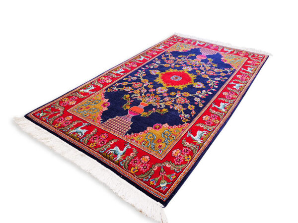 Hand Knotted Persian Kerman Rug