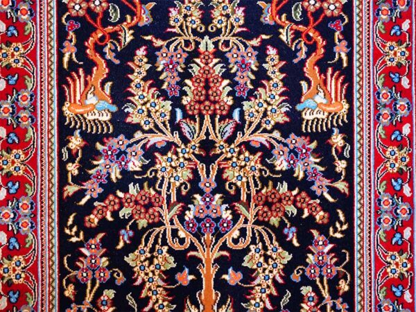 Hand Knotted Persian Qum Rug