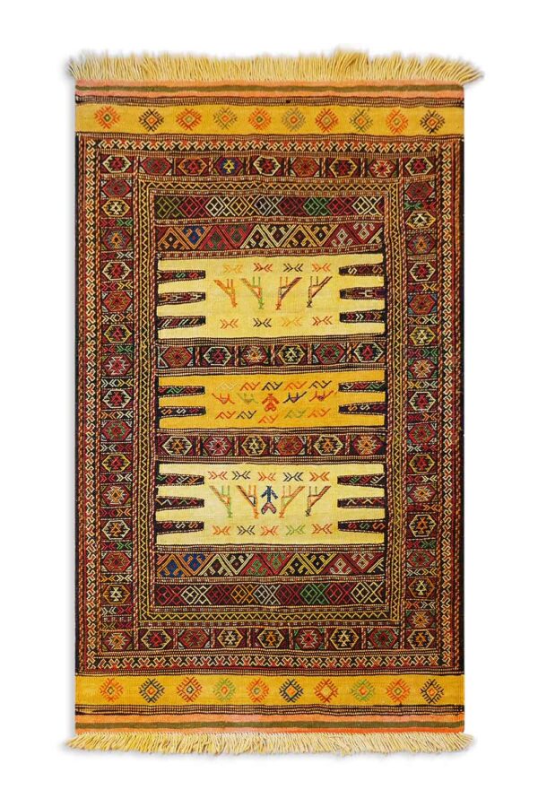 Hand Knotted Persian Sumak Rug