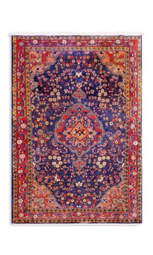 Hand Knotted Semi Antique Farahan Rug