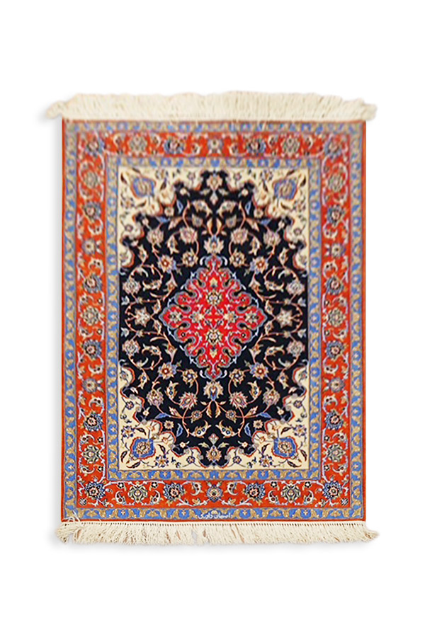Hand Knotted Superfine Persian Isfahan Rug