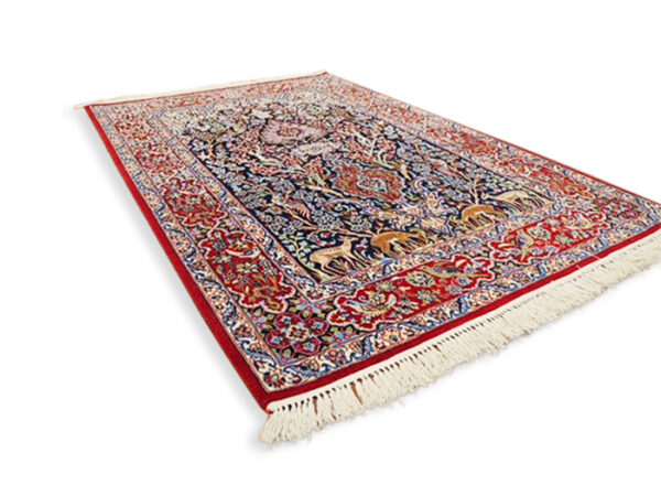Hand Knotted Persian Isfahan Rug