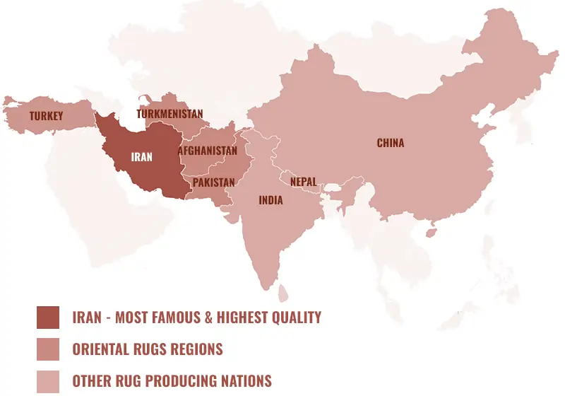 Most Important Rug Making Regions in the World